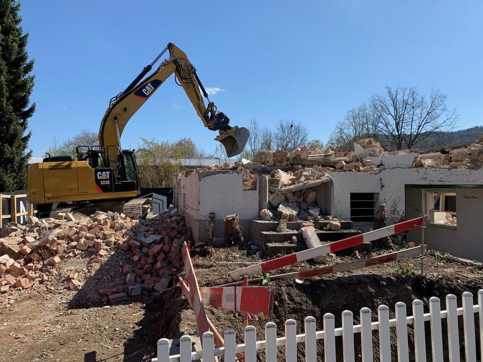 EFH Algierstrasse Baustart
