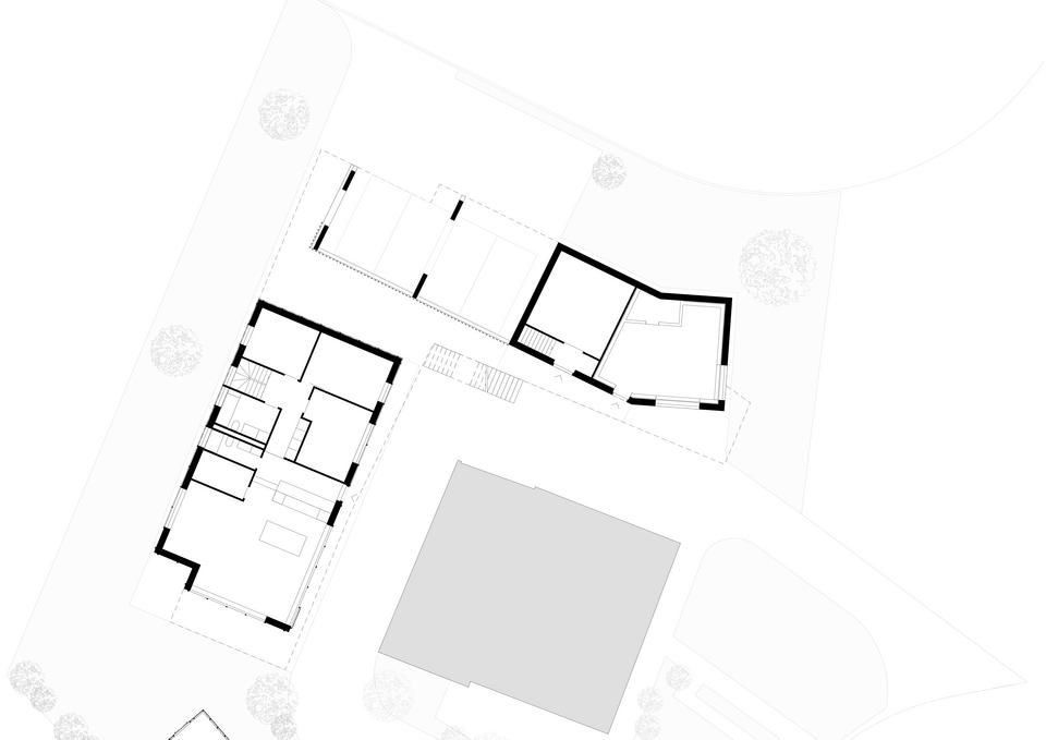 EFH Männedorf, Grundriss Erdgeschoss