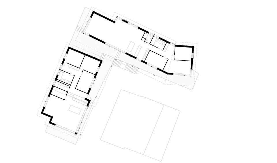 EFH Männedorf, Grundriss Obergeschoss