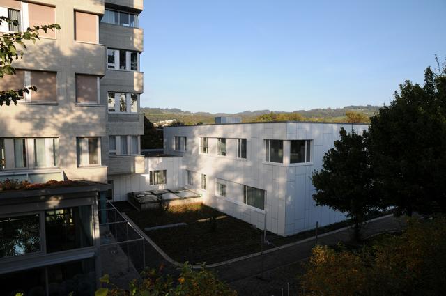 Provisorische Raummodule, GZO Spital Wetzikon