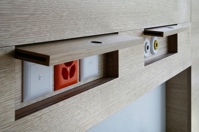 Bettenstation im 5. Obergeschoss, St. Claraspital Basel